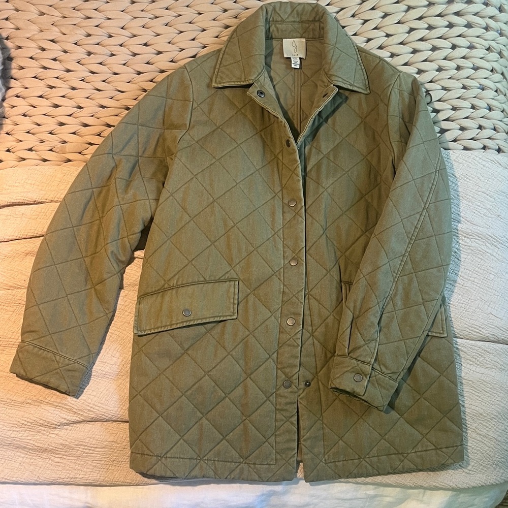 Anthropologie Joie Quilted Barn Jacket